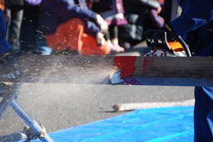 行田消防出初め式・１１