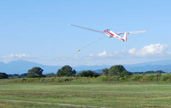 妻沼のグライダー滑空場・５