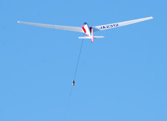 妻沼のグライダー滑空場・６