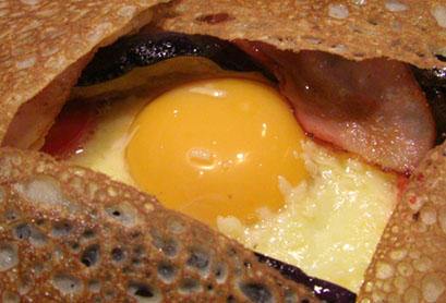 ブレツカフェ クレープリーのガレット・２