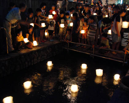 星川とうろう流し2011・７