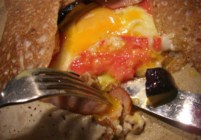 ブレツカフェ クレープリーのガレット・３