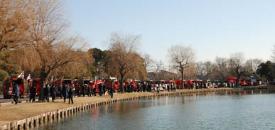 行田消防出初め式・２１