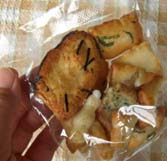 ときわせんべい　おまけの味見用パック