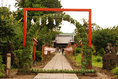 赤城神社胎内くぐり・１