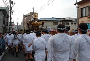 うちわ祭080720八坂神社前・４