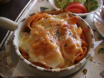 あるばとろす　ナポリのチーズ焼き