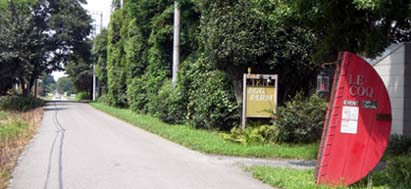 ルコック　看板