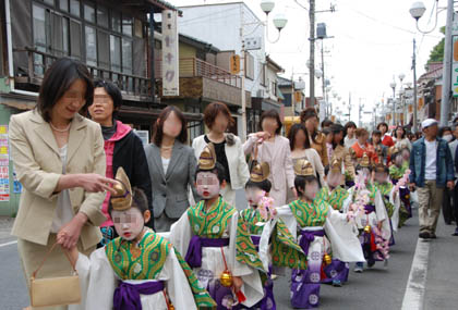 妻沼聖天山稚児行列2011・７