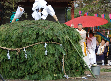 妻沼聖天山春季例大祭「火渡り」・７