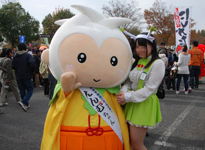 ゆるキャラさみっと　異色な組み合わせ