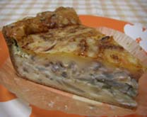 ヤツドキヤ　キノコのキッシュ