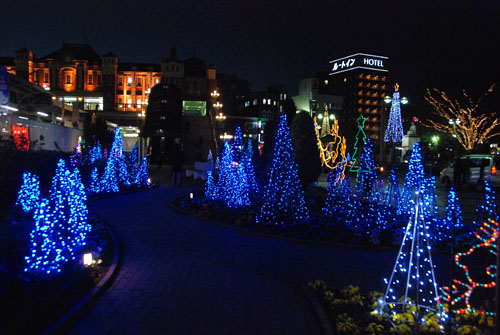 深谷駅イルミネーション2010・１