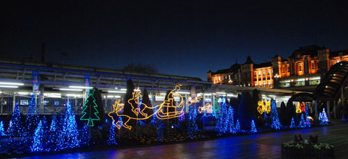 深谷駅イルミネーション2010・２