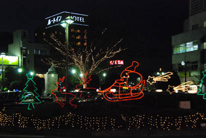 深谷駅イルミネーション2010・３