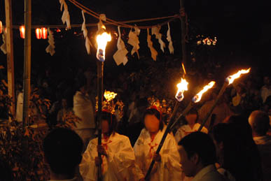 大我井神社火祭り2010・２０