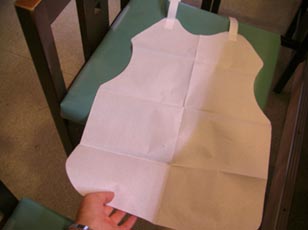 慈げん　紙エプロン