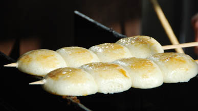 道の駅めぬま　焼きまんじゅう３