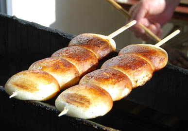 道の駅めぬま　焼きまんじゅう４