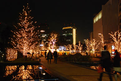 東京ミッドタウン　イルミネーション２