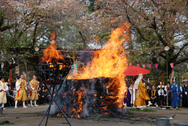妻沼聖天山春季例大祭「火渡り」・１７