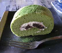 Cafe閑居　抹茶ロール