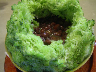 慈げん　雪くま「抹茶あずき」２