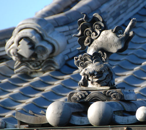 とあるお寺の屋根