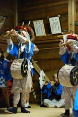 恩田のささら獅子舞・２