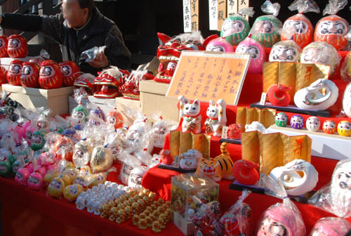 三ヶ尻龍泉寺だるま市・５