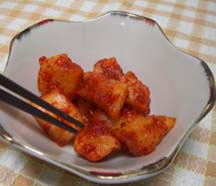 トミのキムチ　カクテキ