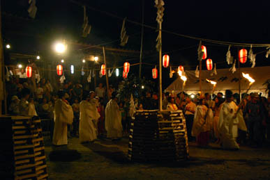 大我井神社火祭り・８