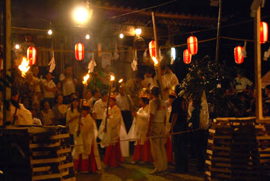 大我井神社火祭り・５