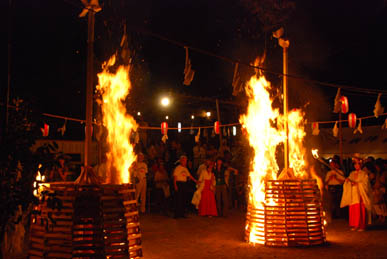 大我井神社火祭り・１０
