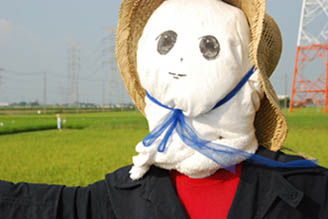 三ヶ尻の案山子・４