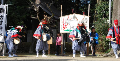 古宮神社獅子舞・６