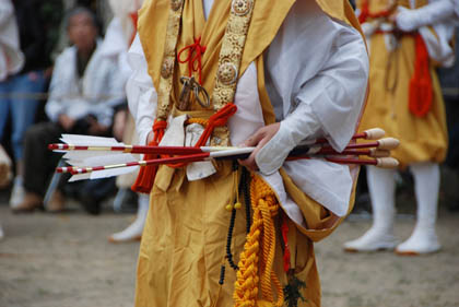 妻沼聖天山秋季例大祭　大護摩火渡り・６