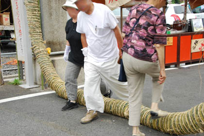 高城神社胎内くぐり2011・７