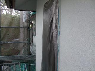 外壁下塗り　北側