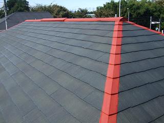 屋根下塗り０１