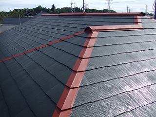 屋根下塗り０２
