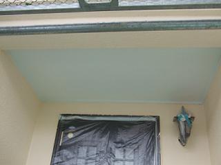 軒天井　玄関部