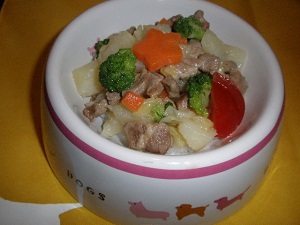 ラム肉のポトフ