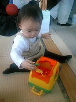 夢中・・・☆