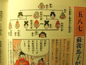 「まんがで学習　年表 日本の歴史」 カゴ直利 2