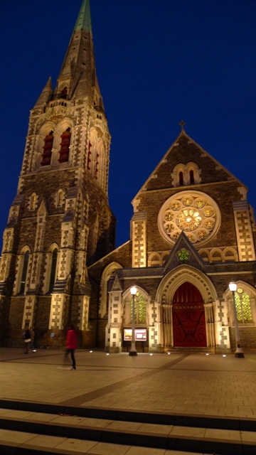 夜の大聖堂