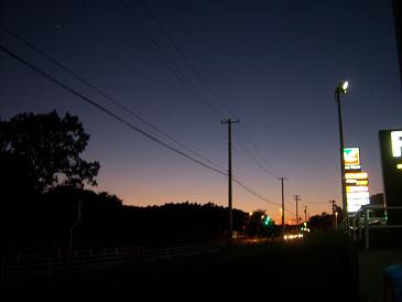 9月の夜の始まり