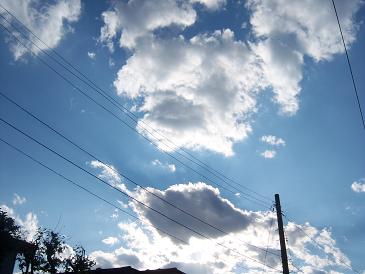 10月の空