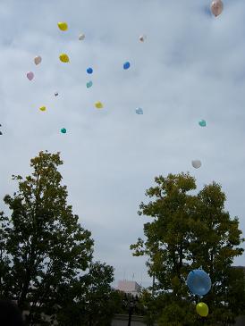 メッセージのエコ風船・２