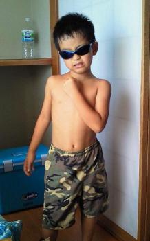 サングラスきまってる？